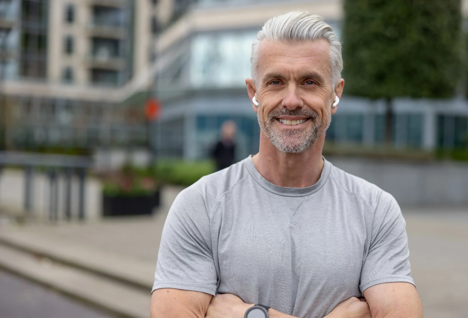 Man focused on men's wellness